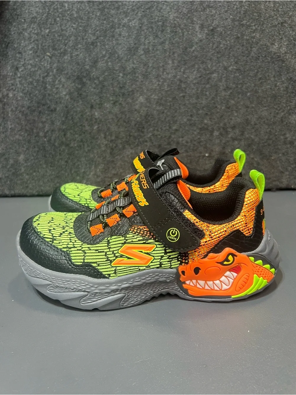 Skechers Skech-O-Saurus - Dino-Lights Boys Sneakers Size 1